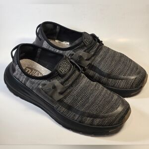 Hey Dude Sirocco Men's Size 11 Black Night Casual Slip-on Shoes 40140-OWM